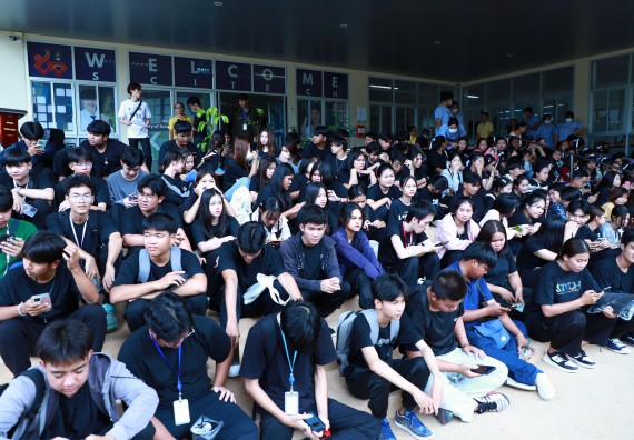 ภาพกิจกรรม  คณะวิทยาศาสตร์และเทคโนโลยีจัดกิจกรรม