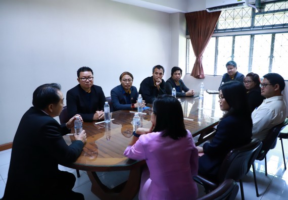 ภาพกิจกรรม  คณะวิทยาศาสตร์และเทคโนโลยี ศึกษาดูงานเครือข่ายความร่วมมือด้านวารสาร ด้านการวิจัย และด้านการจัดการศึกษาระดับบัณฑิตศึกษา