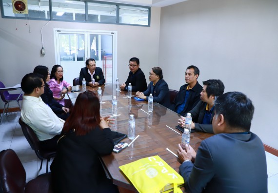 ภาพกิจกรรม  คณะวิทยาศาสตร์และเทคโนโลยี ศึกษาดูงานเครือข่ายความร่วมมือด้านวารสาร ด้านการวิจัย และด้านการจัดการศึกษาระดับบัณฑิตศึกษา