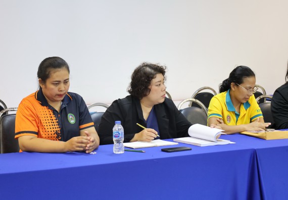 ภาพกิจกรรม  หลักสูตรวิทยาศาสตรบัณฑิต สาขาวิชาวิทยาศาสตร์สิ่งแวดล้อม คณะวิทยาศาสตร์และเทคโนโลยี จัดกิจกรรมตรวจประเมินคุณภาพภายในตามเกณฑ์ AUN-QA หลักสูตรสาขาวิชาวิทยาศาสตร์สิ่งแวดล้อม