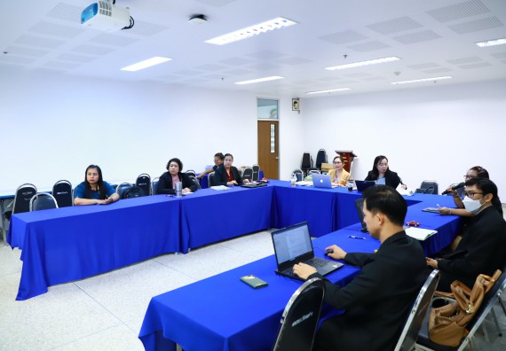 ภาพกิจกรรม  หลักสูตรวิทยาศาสตรบัณฑิต สาขาวิชาวิทยาศาสตร์สิ่งแวดล้อม คณะวิทยาศาสตร์และเทคโนโลยี จัดกิจกรรมตรวจประเมินคุณภาพภายในตามเกณฑ์ AUN-QA หลักสูตรสาขาวิชาวิทยาศาสตร์สิ่งแวดล้อม