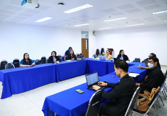 ภาพกิจกรรม  หลักสูตรวิทยาศาสตรบัณฑิต สาขาวิชาวิทยาศาสตร์สิ่งแวดล้อม คณะวิทยาศาสตร์และเทคโนโลยี จัดกิจกรรมตรวจประเมินคุณภาพภายในตามเกณฑ์ AUN-QA หลักสูตรสาขาวิชาวิทยาศาสตร์สิ่งแวดล้อม