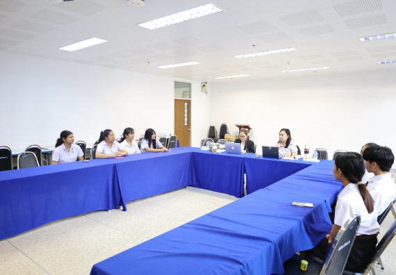 ภาพกิจกรรม  หลักสูตรวิทยาศาสตรบัณฑิต สาขาวิชาวิทยาศาสตร์สิ่งแวดล้อม คณะวิทยาศาสตร์และเทคโนโลยี จัดกิจกรรมตรวจประเมินคุณภาพภายในตามเกณฑ์ AUN-QA หลักสูตรสาขาวิชาวิทยาศาสตร์สิ่งแวดล้อม