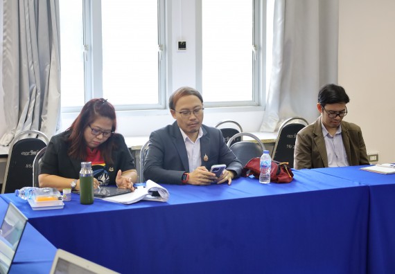 ภาพกิจกรรม  หลักสูตรวิทยาศาสตรบัณฑิต สาขาวิชาวิทยาศาสตร์สิ่งแวดล้อม คณะวิทยาศาสตร์และเทคโนโลยี จัดกิจกรรมตรวจประเมินคุณภาพภายในตามเกณฑ์ AUN-QA หลักสูตรสาขาวิชาวิทยาศาสตร์สิ่งแวดล้อม