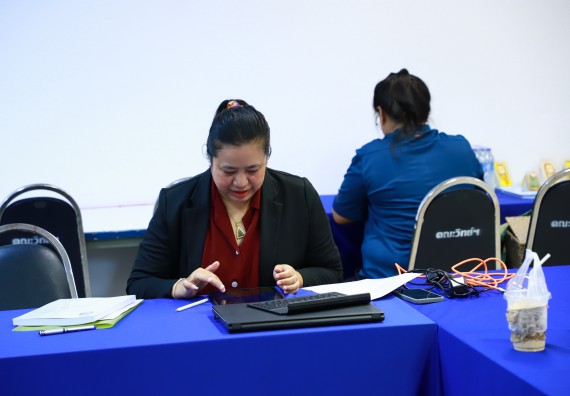 ภาพกิจกรรม  หลักสูตรวิทยาศาสตรบัณฑิต สาขาวิชาวิทยาศาสตร์สิ่งแวดล้อม คณะวิทยาศาสตร์และเทคโนโลยี จัดกิจกรรมตรวจประเมินคุณภาพภายในตามเกณฑ์ AUN-QA หลักสูตรสาขาวิชาวิทยาศาสตร์สิ่งแวดล้อม