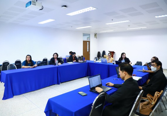 ภาพกิจกรรม  หลักสูตรวิทยาศาสตรบัณฑิต สาขาวิชาวิทยาศาสตร์สิ่งแวดล้อม คณะวิทยาศาสตร์และเทคโนโลยี จัดกิจกรรมตรวจประเมินคุณภาพภายในตามเกณฑ์ AUN-QA หลักสูตรสาขาวิชาวิทยาศาสตร์สิ่งแวดล้อม