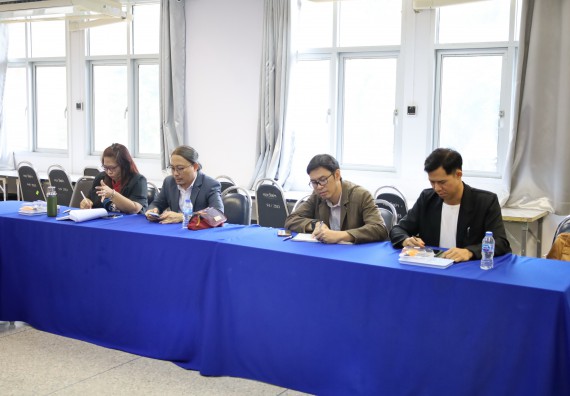 ภาพกิจกรรม  หลักสูตรวิทยาศาสตรบัณฑิต สาขาวิชาวิทยาศาสตร์สิ่งแวดล้อม คณะวิทยาศาสตร์และเทคโนโลยี จัดกิจกรรมตรวจประเมินคุณภาพภายในตามเกณฑ์ AUN-QA หลักสูตรสาขาวิชาวิทยาศาสตร์สิ่งแวดล้อม