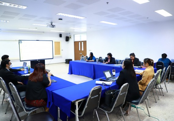 ภาพกิจกรรม  หลักสูตรวิทยาศาสตรบัณฑิต สาขาวิชาวิทยาศาสตร์สิ่งแวดล้อม คณะวิทยาศาสตร์และเทคโนโลยี จัดกิจกรรมตรวจประเมินคุณภาพภายในตามเกณฑ์ AUN-QA หลักสูตรสาขาวิชาวิทยาศาสตร์สิ่งแวดล้อม