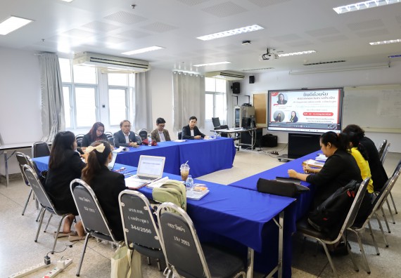 ภาพกิจกรรม  หลักสูตรวิทยาศาสตรบัณฑิต สาขาวิชาวิทยาศาสตร์สิ่งแวดล้อม คณะวิทยาศาสตร์และเทคโนโลยี จัดกิจกรรมตรวจประเมินคุณภาพภายในตามเกณฑ์ AUN-QA หลักสูตรสาขาวิชาวิทยาศาสตร์สิ่งแวดล้อม