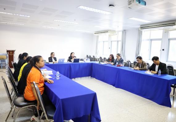 ภาพกิจกรรม  หลักสูตรวิทยาศาสตรบัณฑิต สาขาวิชาวิทยาศาสตร์สิ่งแวดล้อม คณะวิทยาศาสตร์และเทคโนโลยี จัดกิจกรรมตรวจประเมินคุณภาพภายในตามเกณฑ์ AUN-QA หลักสูตรสาขาวิชาวิทยาศาสตร์สิ่งแวดล้อม