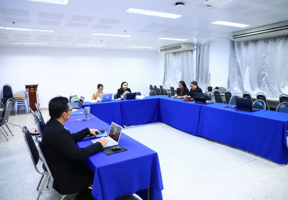 ภาพกิจกรรม  หลักสูตรวิทยาศาสตรบัณฑิต สาขาวิชาวิทยาศาสตร์สิ่งแวดล้อม คณะวิทยาศาสตร์และเทคโนโลยี จัดกิจกรรมตรวจประเมินคุณภาพภายในตามเกณฑ์ AUN-QA หลักสูตรสาขาวิชาวิทยาศาสตร์สิ่งแวดล้อม