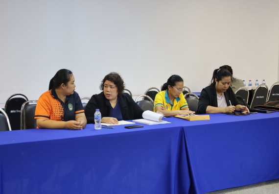 ภาพกิจกรรม  หลักสูตรวิทยาศาสตรบัณฑิต สาขาวิชาวิทยาศาสตร์สิ่งแวดล้อม คณะวิทยาศาสตร์และเทคโนโลยี จัดกิจกรรมตรวจประเมินคุณภาพภายในตามเกณฑ์ AUN-QA หลักสูตรสาขาวิชาวิทยาศาสตร์สิ่งแวดล้อม