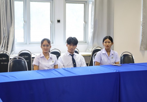 ภาพกิจกรรม  หลักสูตรวิทยาศาสตรบัณฑิต สาขาวิชาวิทยาศาสตร์สิ่งแวดล้อม คณะวิทยาศาสตร์และเทคโนโลยี จัดกิจกรรมตรวจประเมินคุณภาพภายในตามเกณฑ์ AUN-QA หลักสูตรสาขาวิชาวิทยาศาสตร์สิ่งแวดล้อม