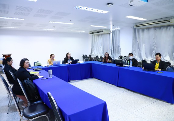 ภาพกิจกรรม  หลักสูตรวิทยาศาสตรบัณฑิต สาขาวิชาวิทยาศาสตร์สิ่งแวดล้อม คณะวิทยาศาสตร์และเทคโนโลยี จัดกิจกรรมตรวจประเมินคุณภาพภายในตามเกณฑ์ AUN-QA หลักสูตรสาขาวิชาวิทยาศาสตร์สิ่งแวดล้อม