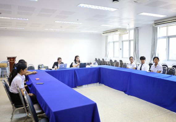 ภาพกิจกรรม  หลักสูตรวิทยาศาสตรบัณฑิต สาขาวิชาวิทยาศาสตร์สิ่งแวดล้อม คณะวิทยาศาสตร์และเทคโนโลยี จัดกิจกรรมตรวจประเมินคุณภาพภายในตามเกณฑ์ AUN-QA หลักสูตรสาขาวิชาวิทยาศาสตร์สิ่งแวดล้อม