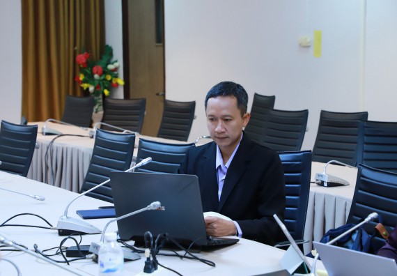 ภาพกิจกรรม  หลักสูตรวิทยาศาสตรบัณฑิต สาขาวิชาสาธารณสุขศาสตร์ คณะวิทยาศาสตร์และเทคโนโลยี จัดกิจกรรมตรวจประเมินคุณภาพภายในตามเกณฑ์ AUN-QA หลักสูตรสาขาวิชาสาธารณสุขศาสตร์