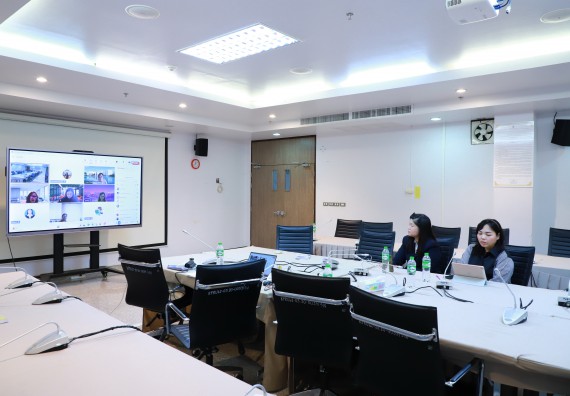 ภาพกิจกรรม  หลักสูตรวิทยาศาสตรบัณฑิต สาขาวิชาสาธารณสุขศาสตร์ คณะวิทยาศาสตร์และเทคโนโลยี จัดกิจกรรมตรวจประเมินคุณภาพภายในตามเกณฑ์ AUN-QA หลักสูตรสาขาวิชาสาธารณสุขศาสตร์