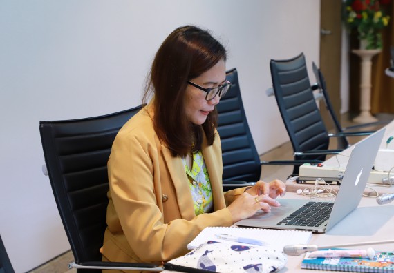 ภาพกิจกรรม  หลักสูตรวิทยาศาสตรบัณฑิต สาขาวิชาสาธารณสุขศาสตร์ คณะวิทยาศาสตร์และเทคโนโลยี จัดกิจกรรมตรวจประเมินคุณภาพภายในตามเกณฑ์ AUN-QA หลักสูตรสาขาวิชาสาธารณสุขศาสตร์