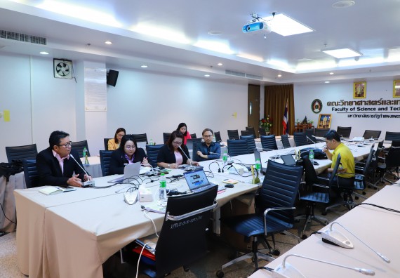 ภาพกิจกรรม  หลักสูตรวิทยาศาสตรบัณฑิต สาขาวิชาสาธารณสุขศาสตร์ คณะวิทยาศาสตร์และเทคโนโลยี จัดกิจกรรมตรวจประเมินคุณภาพภายในตามเกณฑ์ AUN-QA หลักสูตรสาขาวิชาสาธารณสุขศาสตร์