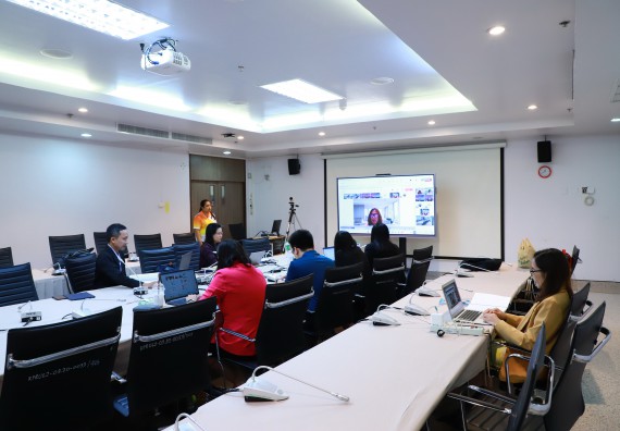 ภาพกิจกรรม  หลักสูตรวิทยาศาสตรบัณฑิต สาขาวิชาสาธารณสุขศาสตร์ คณะวิทยาศาสตร์และเทคโนโลยี จัดกิจกรรมตรวจประเมินคุณภาพภายในตามเกณฑ์ AUN-QA หลักสูตรสาขาวิชาสาธารณสุขศาสตร์