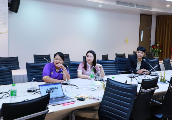 ภาพกิจกรรม  หลักสูตรวิทยาศาสตรบัณฑิต สาขาวิชาสาธารณสุขศาสตร์ คณะวิทยาศาสตร์และเทคโนโลยี จัดกิจกรรมตรวจประเมินคุณภาพภายในตามเกณฑ์ AUN-QA หลักสูตรสาขาวิชาสาธารณสุขศาสตร์