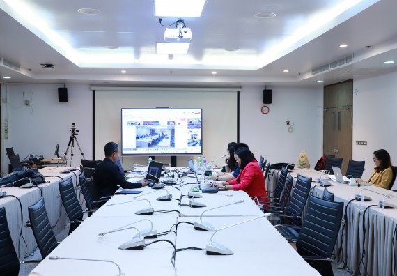 ภาพกิจกรรม  หลักสูตรวิทยาศาสตรบัณฑิต สาขาวิชาสาธารณสุขศาสตร์ คณะวิทยาศาสตร์และเทคโนโลยี จัดกิจกรรมตรวจประเมินคุณภาพภายในตามเกณฑ์ AUN-QA หลักสูตรสาขาวิชาสาธารณสุขศาสตร์