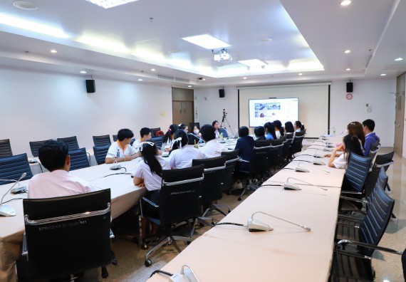 ภาพกิจกรรม  หลักสูตรวิทยาศาสตรบัณฑิต สาขาวิชาสาธารณสุขศาสตร์ คณะวิทยาศาสตร์และเทคโนโลยี จัดกิจกรรมตรวจประเมินคุณภาพภายในตามเกณฑ์ AUN-QA หลักสูตรสาขาวิชาสาธารณสุขศาสตร์