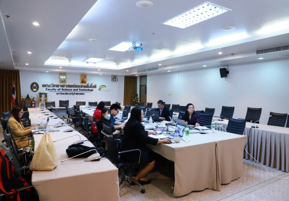 ภาพกิจกรรม  หลักสูตรวิทยาศาสตรบัณฑิต สาขาวิชาสาธารณสุขศาสตร์ คณะวิทยาศาสตร์และเทคโนโลยี จัดกิจกรรมตรวจประเมินคุณภาพภายในตามเกณฑ์ AUN-QA หลักสูตรสาขาวิชาสาธารณสุขศาสตร์