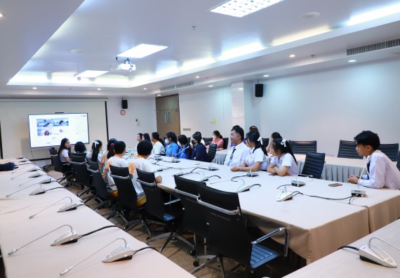 ภาพกิจกรรม  หลักสูตรวิทยาศาสตรบัณฑิต สาขาวิชาสาธารณสุขศาสตร์ คณะวิทยาศาสตร์และเทคโนโลยี จัดกิจกรรมตรวจประเมินคุณภาพภายในตามเกณฑ์ AUN-QA หลักสูตรสาขาวิชาสาธารณสุขศาสตร์