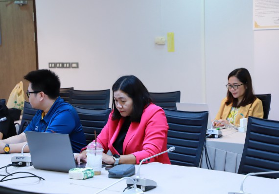 ภาพกิจกรรม  หลักสูตรวิทยาศาสตรบัณฑิต สาขาวิชาสาธารณสุขศาสตร์ คณะวิทยาศาสตร์และเทคโนโลยี จัดกิจกรรมตรวจประเมินคุณภาพภายในตามเกณฑ์ AUN-QA หลักสูตรสาขาวิชาสาธารณสุขศาสตร์