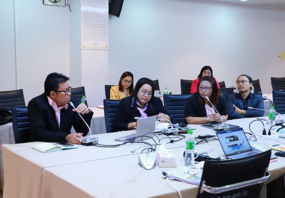 ภาพกิจกรรม  หลักสูตรวิทยาศาสตรบัณฑิต สาขาวิชาสาธารณสุขศาสตร์ คณะวิทยาศาสตร์และเทคโนโลยี จัดกิจกรรมตรวจประเมินคุณภาพภายในตามเกณฑ์ AUN-QA หลักสูตรสาขาวิชาสาธารณสุขศาสตร์