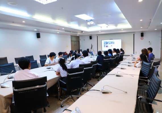 ภาพกิจกรรม  หลักสูตรวิทยาศาสตรบัณฑิต สาขาวิชาสาธารณสุขศาสตร์ คณะวิทยาศาสตร์และเทคโนโลยี จัดกิจกรรมตรวจประเมินคุณภาพภายในตามเกณฑ์ AUN-QA หลักสูตรสาขาวิชาสาธารณสุขศาสตร์