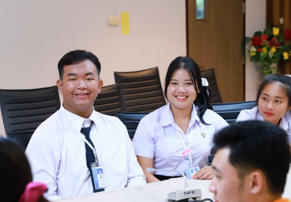 ภาพกิจกรรม  หลักสูตรวิทยาศาสตรบัณฑิต สาขาวิชาสาธารณสุขศาสตร์ คณะวิทยาศาสตร์และเทคโนโลยี จัดกิจกรรมตรวจประเมินคุณภาพภายในตามเกณฑ์ AUN-QA หลักสูตรสาขาวิชาสาธารณสุขศาสตร์