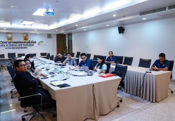 ภาพกิจกรรม  หลักสูตรวิทยาศาสตรบัณฑิต สาขาวิชาสาธารณสุขศาสตร์ คณะวิทยาศาสตร์และเทคโนโลยี จัดกิจกรรมตรวจประเมินคุณภาพภายในตามเกณฑ์ AUN-QA หลักสูตรสาขาวิชาสาธารณสุขศาสตร์