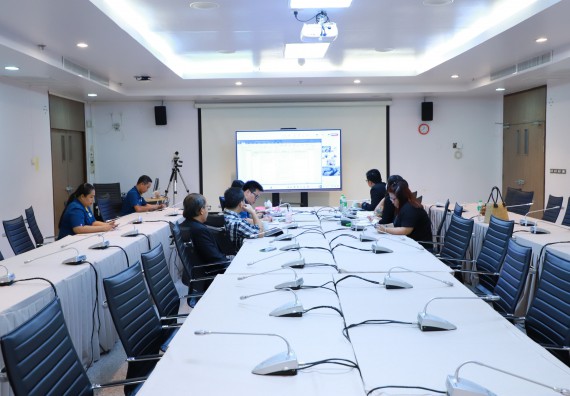 ภาพกิจกรรม  หลักสูตรวิทยาศาสตรบัณฑิต สาขาวิชาสาธารณสุขศาสตร์ คณะวิทยาศาสตร์และเทคโนโลยี จัดกิจกรรมตรวจประเมินคุณภาพภายในตามเกณฑ์ AUN-QA หลักสูตรสาขาวิชาสาธารณสุขศาสตร์