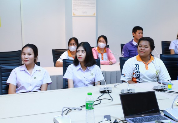 ภาพกิจกรรม  หลักสูตรวิทยาศาสตรบัณฑิต สาขาวิชาสาธารณสุขศาสตร์ คณะวิทยาศาสตร์และเทคโนโลยี จัดกิจกรรมตรวจประเมินคุณภาพภายในตามเกณฑ์ AUN-QA หลักสูตรสาขาวิชาสาธารณสุขศาสตร์