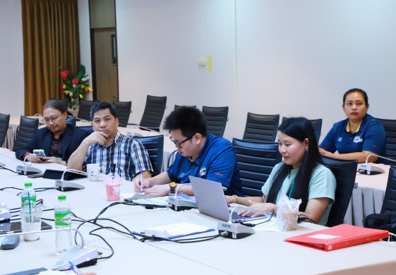 ภาพกิจกรรม  หลักสูตรวิทยาศาสตรบัณฑิต สาขาวิชาสาธารณสุขศาสตร์ คณะวิทยาศาสตร์และเทคโนโลยี จัดกิจกรรมตรวจประเมินคุณภาพภายในตามเกณฑ์ AUN-QA หลักสูตรสาขาวิชาสาธารณสุขศาสตร์