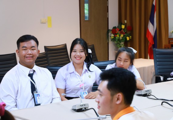 ภาพกิจกรรม  หลักสูตรวิทยาศาสตรบัณฑิต สาขาวิชาสาธารณสุขศาสตร์ คณะวิทยาศาสตร์และเทคโนโลยี จัดกิจกรรมตรวจประเมินคุณภาพภายในตามเกณฑ์ AUN-QA หลักสูตรสาขาวิชาสาธารณสุขศาสตร์