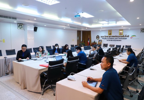 ภาพกิจกรรม  หลักสูตรวิทยาศาสตรบัณฑิต สาขาวิชาสาธารณสุขศาสตร์ คณะวิทยาศาสตร์และเทคโนโลยี จัดกิจกรรมตรวจประเมินคุณภาพภายในตามเกณฑ์ AUN-QA หลักสูตรสาขาวิชาสาธารณสุขศาสตร์