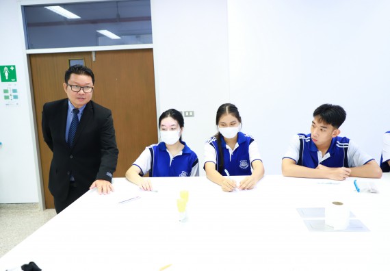 ภาพกิจกรรม  โปรแกรมวิชาเคมี คณะวิทยาศาสตร์และเทคโนโลยี จัดกิจกรรมการอบรมค่ายเทคนิค ปฏิบัติการเคมี