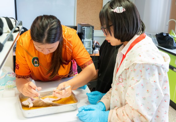 คณะวิทยาศาสตร์และเทคโนโลยี มหาวิทยาลัยราชภัฏกำแพงเพชร ร่วมกับกลุ่มสาระการเรียนรู้วิทยาศาสตร์และเทคโนโลยี โรงเรียนกำแพงเพชรพิทยาคม จัดกิจกรรมค่ายวิทยาศาสตร์นักเรียนห้องเรียนพิเศษวิทยาศาสตร์ ระดับชั้นมัธยมศึกษาปีที่ 2