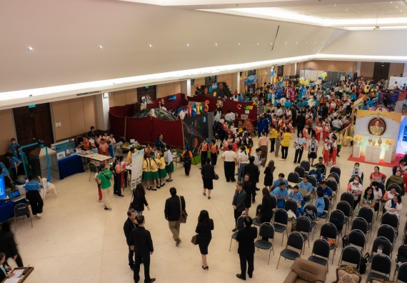 ภาพกิจกรรม  คณะวิทยาศาสตร์และเทคโนโลยี พิธีเปิดงานสัปดาห์วิทยาศาสตร์แห่งชาติ ส่วนภูมิภาค ประจำปี 2567