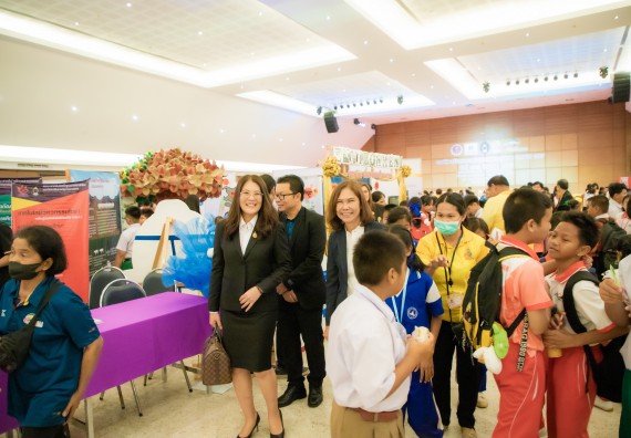 ภาพกิจกรรม  คณะวิทยาศาสตร์และเทคโนโลยี พิธีเปิดงานสัปดาห์วิทยาศาสตร์แห่งชาติ ส่วนภูมิภาค ประจำปี 2567