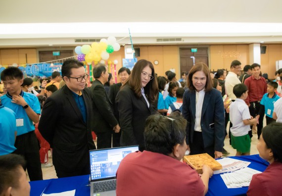 ภาพกิจกรรม  คณะวิทยาศาสตร์และเทคโนโลยี พิธีเปิดงานสัปดาห์วิทยาศาสตร์แห่งชาติ ส่วนภูมิภาค ประจำปี 2567
