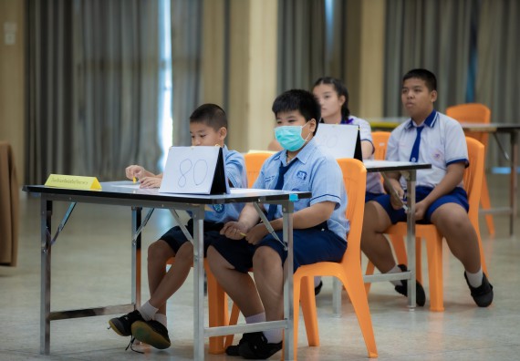 ภาพกิจกรรม  คณะวิทยาศาสตร์และเทคโนโลยี การแข่งขันตอบปัญหาคณิตศาสตร์ งานสัปดาห์วิทยาศาสตร์แห่งชาติ ส่วนภูมิภาค ประจำปี 2567