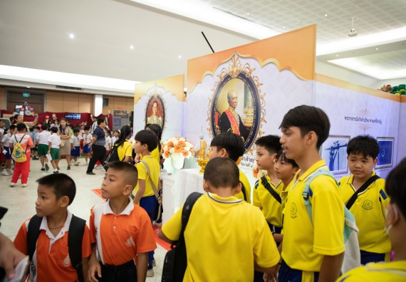 ภาพกิจกรรม  คณะวิทยาศาสตร์และเทคโนโลยี นิทรรศการเทิดพระเกียรติและพระปรีชาสามารถด้านวิทยาศาสตร์และเทคโนโลยี งานสัปดาห์วิทยาศาสตร์แห่งชาติ ส่วนภูมิภาค ประจำปี 2567