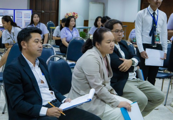 ภาพกิจกรรม  คณะวิทยาศาสตร์และเทคโนโลยี การประกวดโครงงานคณิตศาสตร์ ประเภทคณิตศาสตร์ทฤษฎี งานสัปดาห์วิทยาศาสตร์แห่งชาติ ส่วนภูมิภาค ประจำปี 2567