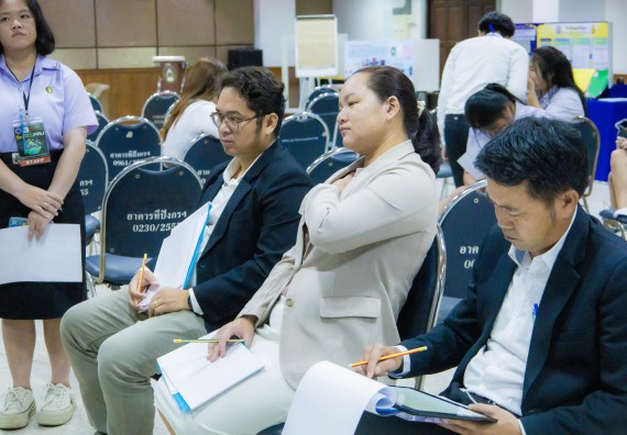 ภาพกิจกรรม  คณะวิทยาศาสตร์และเทคโนโลยี การประกวดโครงงานคณิตศาสตร์ ประเภทคณิตศาสตร์ทฤษฎี งานสัปดาห์วิทยาศาสตร์แห่งชาติ ส่วนภูมิภาค ประจำปี 2567