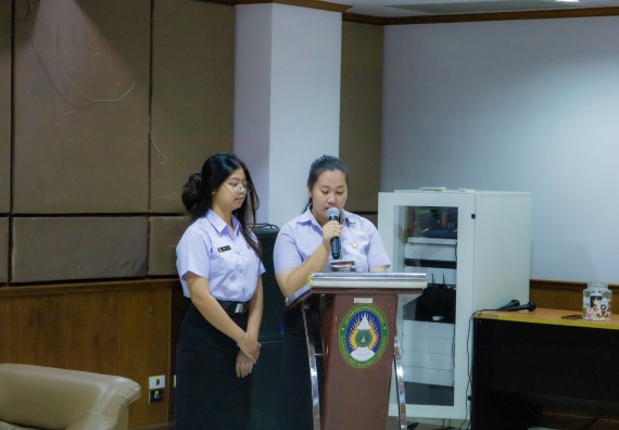 ภาพกิจกรรม  คณะวิทยาศาสตร์และเทคโนโลยี การประกวดโครงงานคณิตศาสตร์ ประเภทคณิตศาสตร์ทฤษฎี งานสัปดาห์วิทยาศาสตร์แห่งชาติ ส่วนภูมิภาค ประจำปี 2567