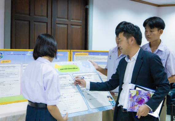 ภาพกิจกรรม  คณะวิทยาศาสตร์และเทคโนโลยี การประกวดโครงงานคณิตศาสตร์ ประเภทคณิตศาสตร์ทฤษฎี งานสัปดาห์วิทยาศาสตร์แห่งชาติ ส่วนภูมิภาค ประจำปี 2567